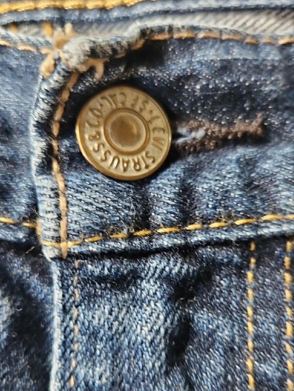Levi's 505 Jeans W40 L30 Classic Blue Men's Denim Jeans